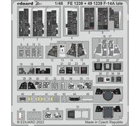 Eduard Accessories FE1239 - 1:48 F-14A Tardi per Tamiya - Nuovo