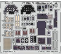 Eduard Accessories FE1368 - 1:48 Bf 110G-4 Fine Settimana 1/48 Eduard - Nuovo