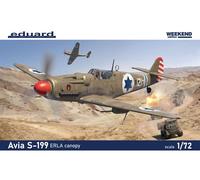 Eduard Avia S-199 ERLA canopy Weekend Edition 1:72 7472 modellismo