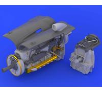 Eduard Brassin Messermitt Me Bf 109G-6 Motore 1:3 2 Nuovo Ovp Punta 109 G Kit