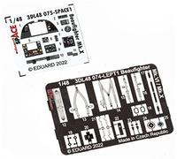 Eduard EDU3DL48075 1/48 Space Bristol Baufighter Mk.10 - Decalcomania 3D per interni (Per Tamiya), in plastica
