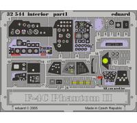 Eduard F-4C Phantom II Interno Per Tamiya Parti Fotoincise Set 1:32 Kit NUOVO