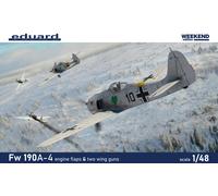 Eduard Focke-Wulf Fw 190A-4 w/engine flaps & 2-gun wings 1:48 84117 modellismo
