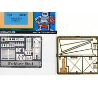 Eduard Fokker Dr. I Parti In Ottone Set 1:32 Per Kit Roden Modello E Altri