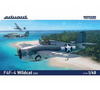 Eduard Grumman F4F-4 Wildcat late Weekend Edition 1:48 84204 modellismo