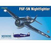 Eduard Grumman F6F-5N Nightfighter Weekend Edition 1:72 7434 modellismo