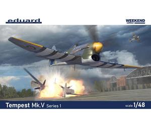 Eduard Hawker Tempest Mk.V Series 1 Weekend Edition 1:48 84195 modellismo