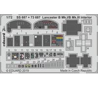 Eduard - Lancaster B Mk.I/B Mk.III Interno 1:72 Per Kit Airfix