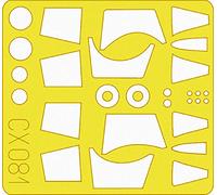 Eduard Masks 1:72 - F-104 (Hasegawa) - EDMCX081