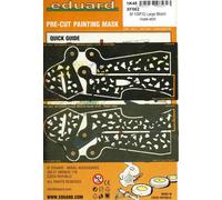 Eduard Me-Bf 109F/G Maschera Grande Macchie 1:48 Kit Di Modello ExpressMask-Etch