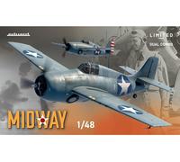 Eduard - Midway Dual Combo F4F-3 e F4F-4, 1/48, 11166