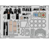 Eduard Mirage IIICJ Weekend Pezzi Fatti A Etch 1:48 Per Kit Eduard