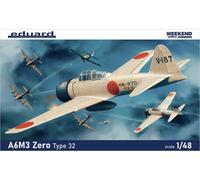 Eduard Mitsubishi A6M3 Zero Type 32 Weekend Edition 1:48 84191 modellismo