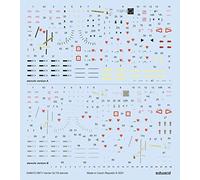 Eduard o 1/48 Harrier Gr.7/9 Data Stencil (Hasegawa/Livello) Modello di Plastica Decalcomania EDUD48072
