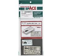 Eduard o 1/48 Space Spitfire Mk.1 Decalcomanie 3D interne del periodo tardo con parti incise Set (Edual) Decalcomania modello in plastica EDU3DL48006