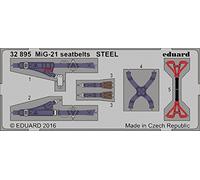* Eduard Photoetch 1:32 Mig-21 Seatbelts Steel