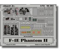Eduard Set fotoincisione Zoom 1:72 - F-4E Phantom II (Hasegawa)