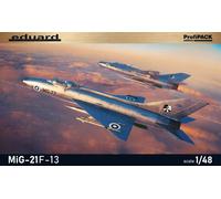 Eduard ProfiPACK MiG-21F-13, Kit Modellismo Aereo Militare in Plastica, Scala 1:48, con Decalcomanie e Parti PE Pre-Dipinte per 6 Varianti