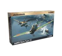 Eduard Plastic Kits 82214 - 1:48 A6M3 Zero Tipo 22 Pacco Professionale - Nuovo