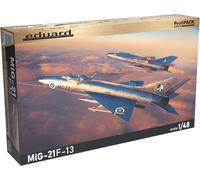 Eduard ProfiPACK MiG-21F-13, Kit Modellismo Aereo Militare in Plastica, Scala 1:48, con Decalcomanie e Parti PE Pre-Dipinte per 6 Varianti