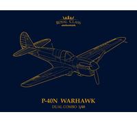 EDUARD R0025 MODELLO AEREO P-40N WARHAWK ROYAL CLASS DUAL COMBO 1/48