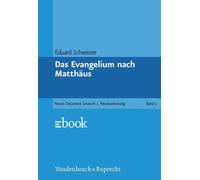 Eduard Schweizer Das Evangelium Nach Matthaus (Tascabile)