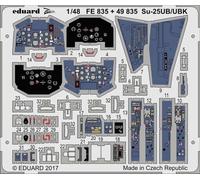 Eduard Sukhoi Su-25UB / Ubk Interior Pozzetto Acquaforte 1:48 Smer Modello Kit