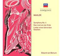 Eduard Van Beinum - Mahler: Symphony Nos. 4 / Das Lied Von Der Erde (2 CD)