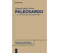 Eduardo Blasco Ferrer Paleosardo (Copertina rigida)