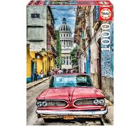 Educa 1000 Puzzle auto d'epoca a L'Avana Vecchia