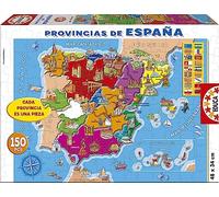 Educa Borrás - 150 Provincias, Gioco da Tavolo (Versione Spagnola) Spagna
