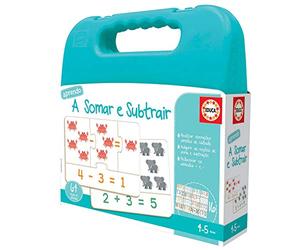 Educa 18299 Cattivo Imparo a Somar e Sottotti. Jogo educativo per le crianças. + 4 anni. Rif, Multicolore