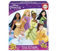 Educa 200 Disney Princess 3D Lenticular Puzzle, Colore Vario, 20046