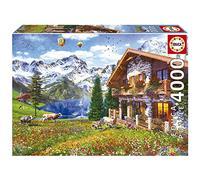 Educa - Puzzle Chalet Nelle Alpi - 4000 Pezzi