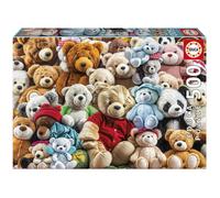 Educa - 500 Piece Jigsaw Puzzle for Adults Teddy Bears Includes Fix Puzzle Glu