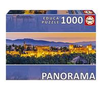 Educa - Puzzle Alhambra, panorama di Granada - 1000 Pezzi