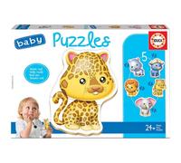 Educa Animali Selvatici Puzzle In Legno