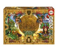 Educa - Aztec Mayan Montage - Puzzle da 2000 pezzi - Colla per puzzle inclusa - L'immagine completata misura 37,79"" x 26,77"" - Et 14+ (19565)