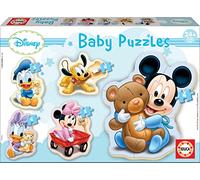 Educa - Puzzle 4in1 Baby Disney Topolino e Minni - 1-39 Pezzi