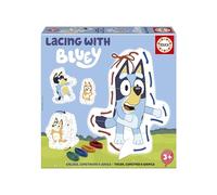 Educa - BlueY | Set di 4 Figurine Bluey con Montaggio Creativo | Gioco educativo sensoriale per Bambini | Giocattolo per la motricità fine | Consigliato a Partire dai 3-4-5 Anni (20399)