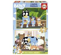 EDUCA BORRAS 2 x 16 Bluey, Colore Vari, 19406