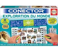 Educa - Conector Esplorazione del Mondo. Giochi educativi per Bambini. Consigliato da 4 Anni (17582)