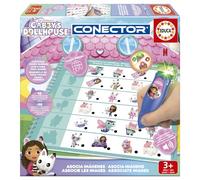 Educa Connettore Junior Gabby's Dollhouse | Gioco educativo elettronico tipo libro | Domande e risposte con penna intelligente | Impara forme e colori per bambini dai 3 ai 4 anni (20691)