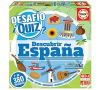 Educa - Desafio Quiz-Descubrir España Juego de Mesa, Multicolor (18217)