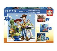 Puzzle EDUCA Disney Pixar 4 in 1
