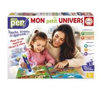Educa - Educapen Mon Petit Univers | Penna Interactive Spazio con Casco | Consigliato a partire da 2 3 4 Anni (20635)
