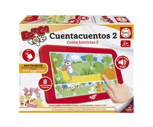 Educa - EducaTouch Junior: Erase una Vez…, Contacuentos 2, con musica e canzoni, gioco educativo per bambini dai 24 mesi (17952) (lingua italiana non garantita)