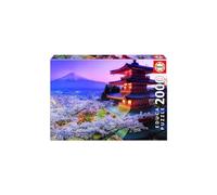 Educa - Genuine Puzzles. Monte Fuji, Giappone. Puzzle per adulti. 2000 Pezzi. Misura: 96 x 68 cm. Include colla fix puzzle. Consigliato a partire dai 14 anni (16775)