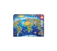 Educa - Genuine Puzzles | Simboli del Mondo | Puzzle per adulti | 2000 pezzi (17129)