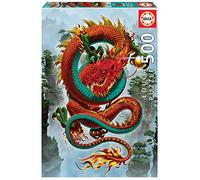 Educa - Genuine Puzzles. Vincent Hie"Drago di fortuna". Puzzle 500 pezzi. (19003)